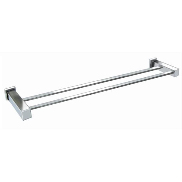 Highkey Square Series 24 In. Double Rail Towel Bar LR1543727 - main
